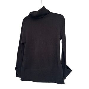 Talbots oversized black sweater- size xs